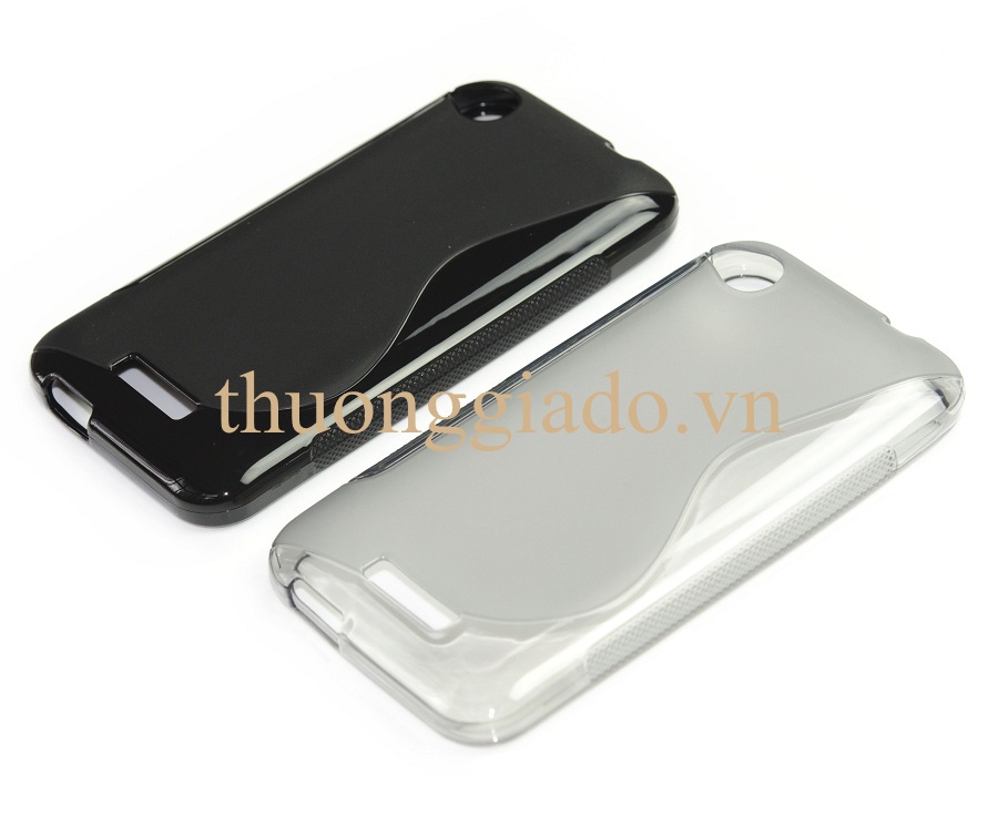 Ốp lưng silicon cho HTC Desire 320 D320 (Hiệu S Line) TPU Case