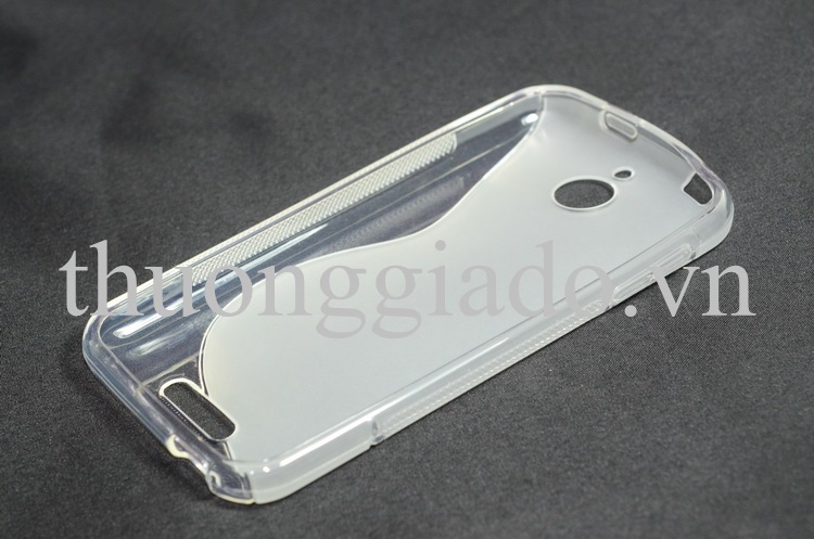 Ốp lưng silicon HTC Desire 510 (Hiệu S-Line) Soft Protective Case