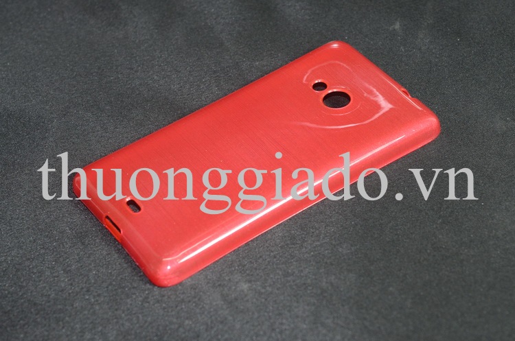 Ốp lưng silicon Microsoft Lumia 535 Soft Protective Case (ốp sọc ngang)