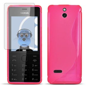 Ốp lưng silicon Nokia Asha 515 ( Soft Protective Case )