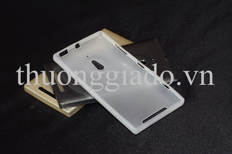 Ốp lưng silicon Nokia Lumia 830, loại sọc ngang