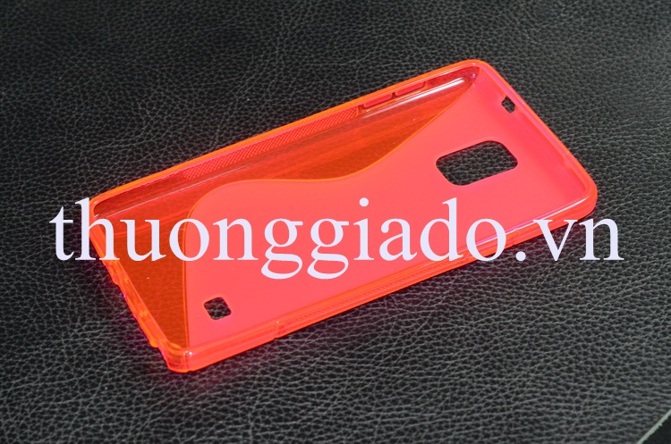 Ốp lưng silicon Samsung Galaxy Note 4-N910 ( Hiệu S-Line ) Soft Protective Case