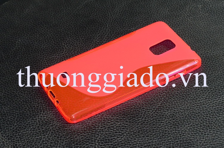 Ốp lưng silicon Samsung Galaxy Note 4-N910 ( Hiệu S-Line ) Soft Protective Case