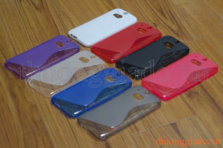 Ốp lưng silicone S Line cho HTC One (M8) Soft Protective Case