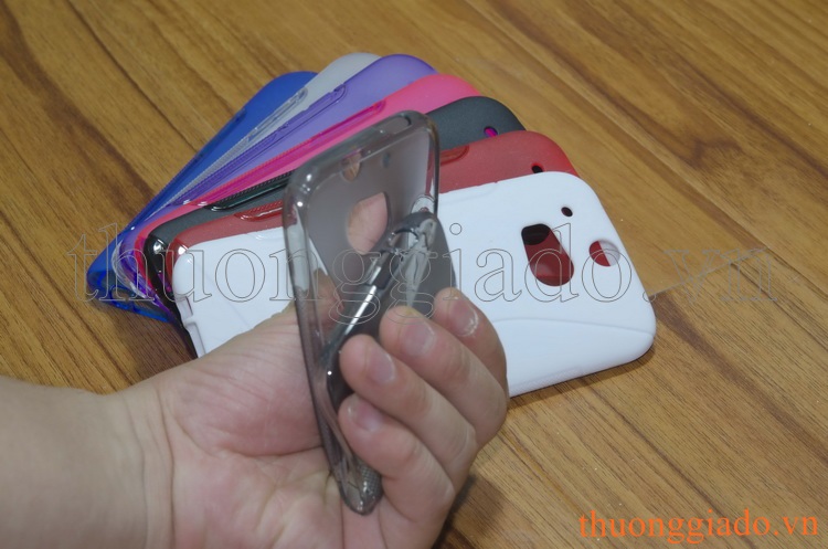 Ốp lưng silicone S Line cho HTC One (M8) Soft Protective Case