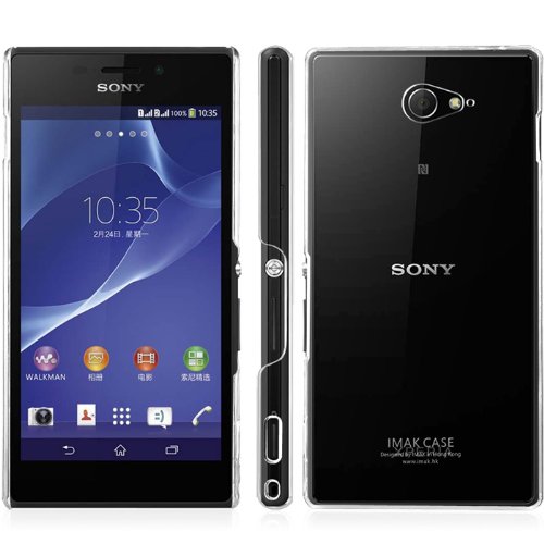 Ốp lưng Sony Xperia M2/S50h/D2302 nhựa cứng trong suốt hiệu iMak