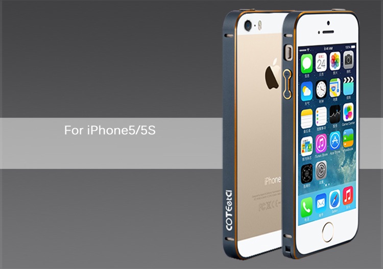 Ốp vành viền Bumper iPhone 5S/ iPhone 5/ iPhone 5 hiệu COTeetCi ( New Guardian Series )