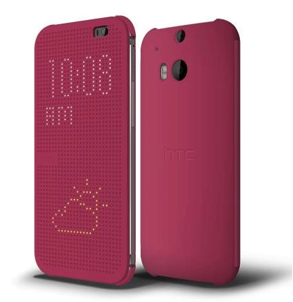 Bao Da HTC Dot View, HTC HC M100, HTC One (M8) Chính Hãng