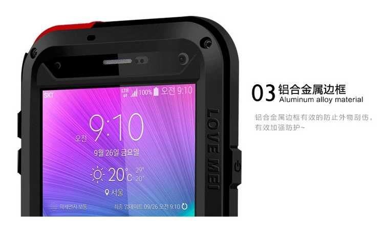 SAMSUNG GALAXY NOTE 4/ N910 LOVEMEI POWERFUL