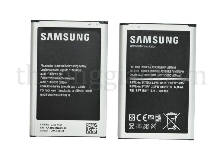 Pin Samsung Galaxy Note 3, N900 ORIGINAL BATTERY HÀNG CHÍNH HÃNG