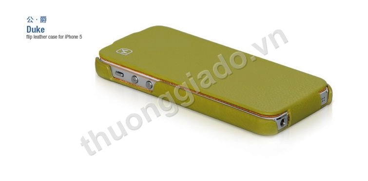 Bao Da Hoco cho iPhone 5 ( Duke leather case)
