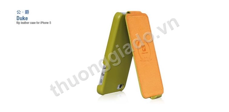 Bao Da Hoco cho iPhone 5 ( Duke leather case)