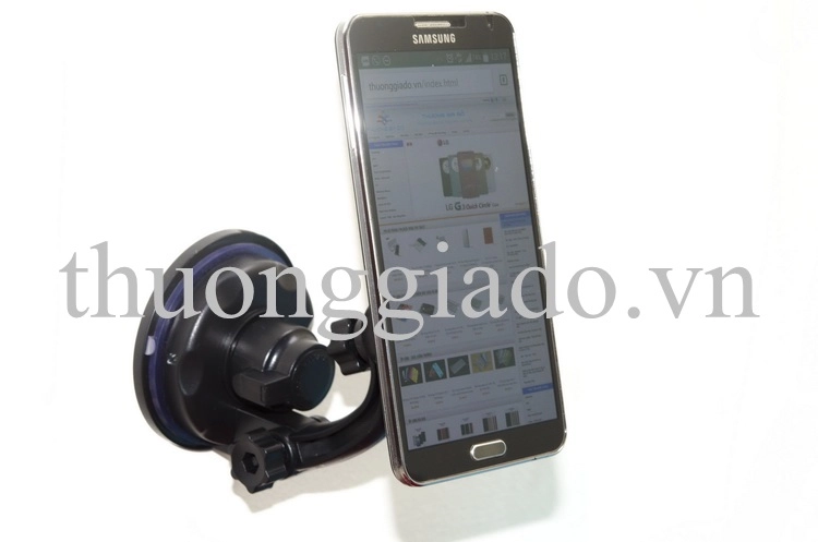 Kệ giữ đa năng cho điện thoại trên xe hơi (Giữ máy nhờ hít chân không)