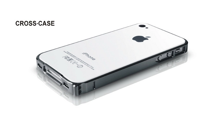 iPhone 5/ iPhone 5s/ iPhone SE hiệu Cross-Case 0.7mm metal bumper
