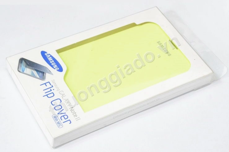 Samsung Galaxy Note II, Note 2, N7100 Flip Cover( Hàng chính hãng, màu mới)Genuine Flip Cover