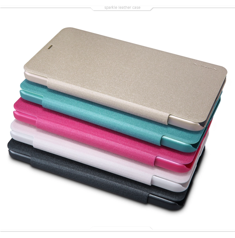 Bao Da Microsoft Lumia 640XL ( Hiệu NillKin, Sparkle Leather Case )