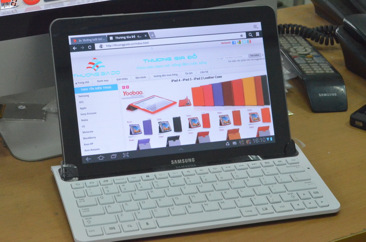 Samsung GALAXY TAB 10.1 P7500 P7300 Tab 8.9 Keyboard Dock Hàng chính hãng