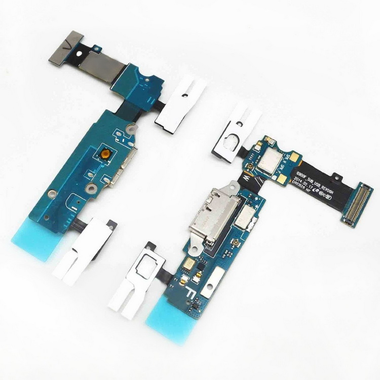 Thay cáp chân sạc/cổng usb dữ liệu 3.0+Mic+Nút Home Samsung Galaxy S5 SM-G900