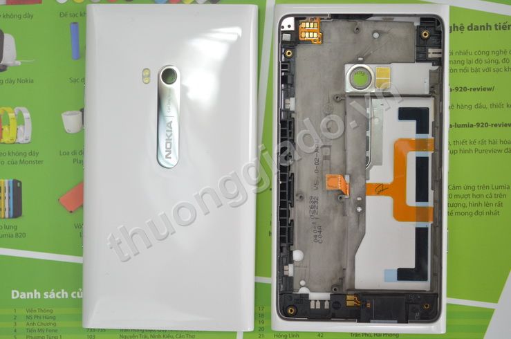 Vỏ Nokia Lumia 900 Màu Trắng ORIGINAL HOUSING