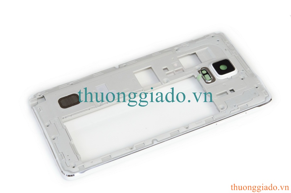 Thay vành viền Benzel/thay xương Samsung Galaxy Note 4 N910 Chính Hãng Màu Trắng