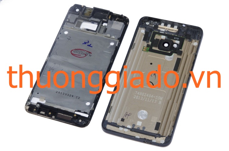 Vỏ HTC One (M7) Gold Chính Hãng-Original Housing