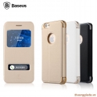 Bao Da iPhone 6 - 4.7" 2 Cửa Sổ View ( Hiệu Baseus, PURE VIEW CASE )