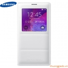 Bao Da Samsung Galaxy Note 4 S View Flip Cover Padding Chính Hãng Màu Trắng