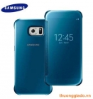 Bao Da Samsung Galaxy S6 G920f Clear View Cover Màu Xanh Da Trời Chính Hãng