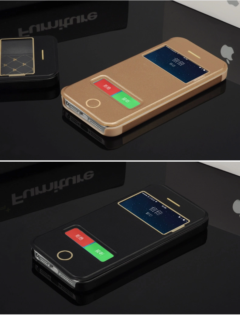 Bao Da Baseus Pure View Flip Leather Case for Apple iPhone 5S/5