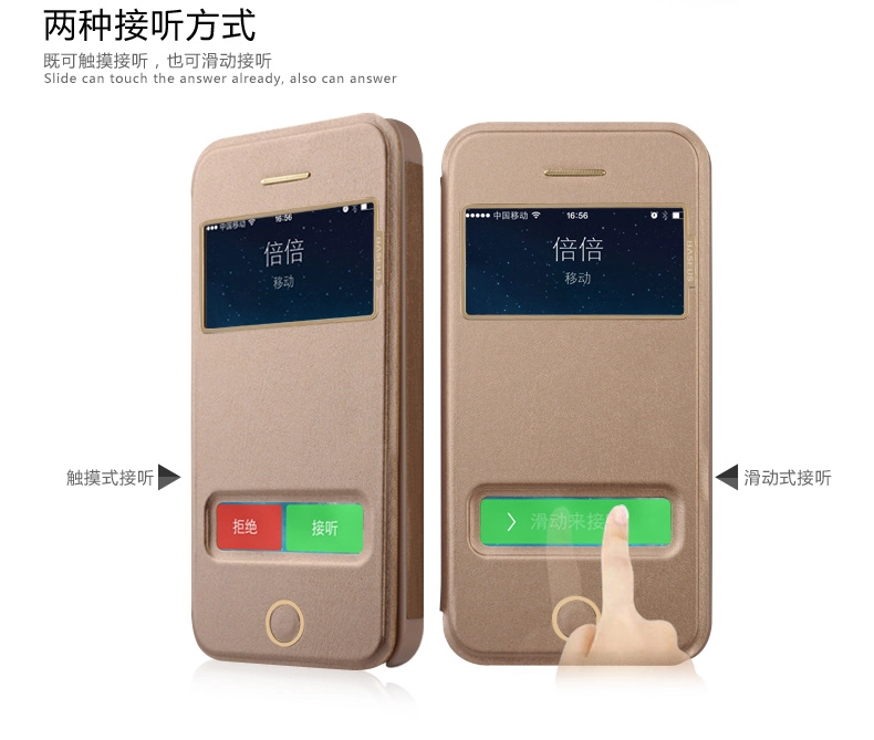 Bao Da Baseus Pure View Flip Leather Case for Apple iPhone 5S/5