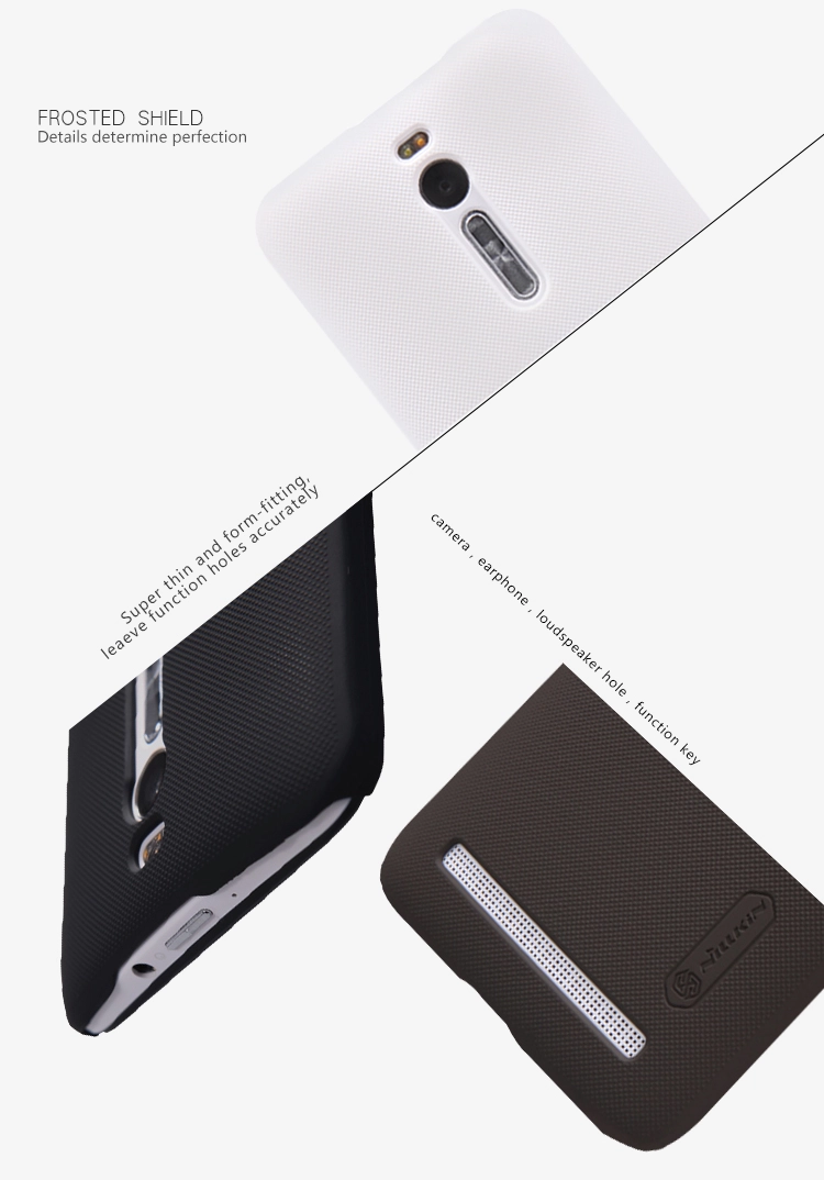 Ốp lưng sần NillKin Asus Zenfone 2 ZE551 Super Frosted Shield