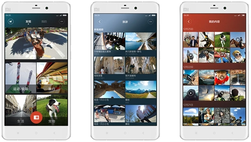 Xiaomi Yi Action Camera quay full HD (16MP)