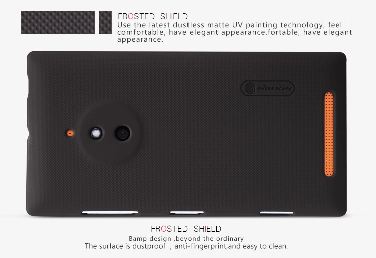 Ốp lưng sần NillKin cho Nokia Lumia 830 Super Frosted Shield