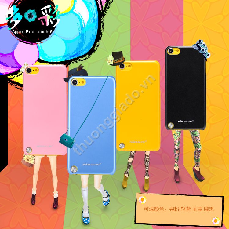 Vỏ ốp lưng NillKin cho iPod Touch Gen 5 ( Multi-color Shield)