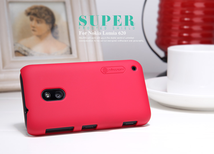 Vỏ ốp lưng sần NillKin cho Nokia Lumia 620