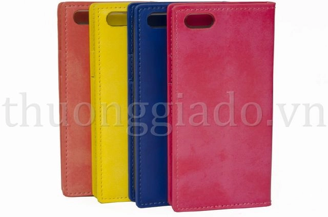 Bao Da iPhone 5S/ iPhone 5 ( Hiệu Groospery, Leather Flip Diary Case )