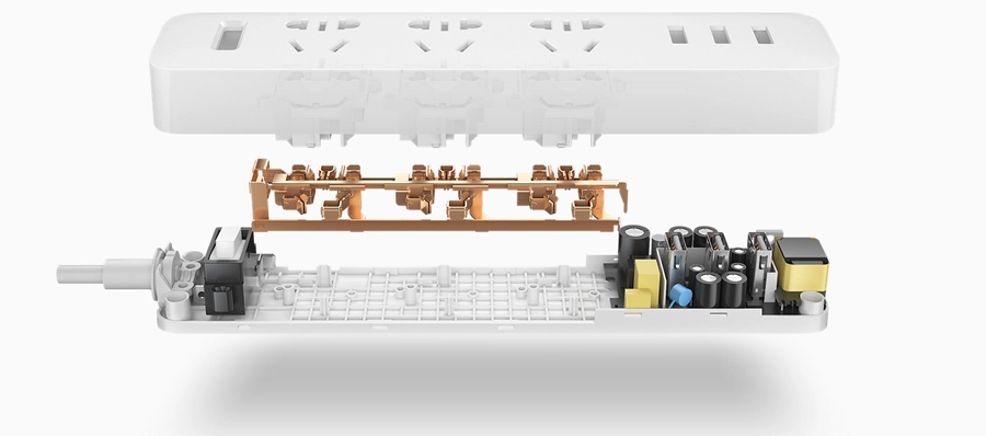 Ổ cắm điện Xiaomi Mi Power Strip (màu trắng)