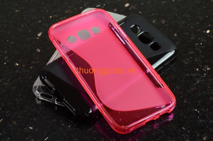 Ốp lưng silicon Samsung Galaxy E5 Soft Protection Case ( Hiệu S Line )
