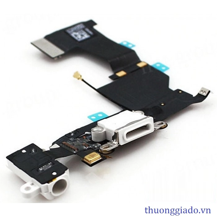 Cáp chân sạc+đầu cắm tai nghe+Micro iPhone 5S Chính Hãng Cáp chân sạc+đầu cắm tai nghe+Micro iPhone 5S Chính Hãng