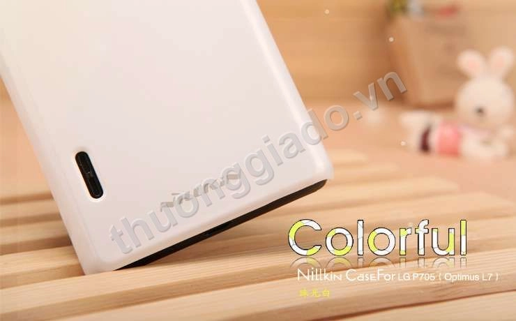 Ốp lưng bóng NillKin cho LG P705（Optimus L7） Shining Shield