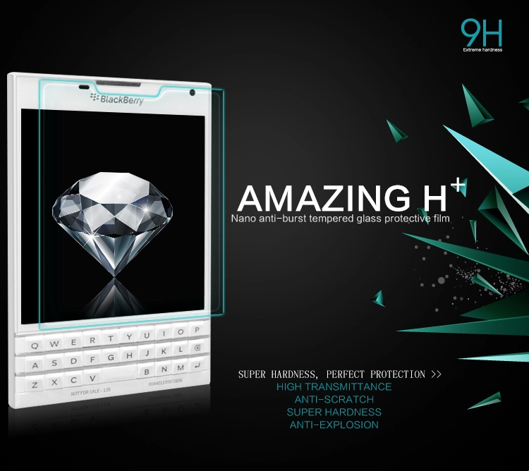 Miếng dán kính cường lực BlackBerry PassPort Q30 Glass Screen Miếng dán kính cường lực BlackBerry PassPort Q30 Glass Screen