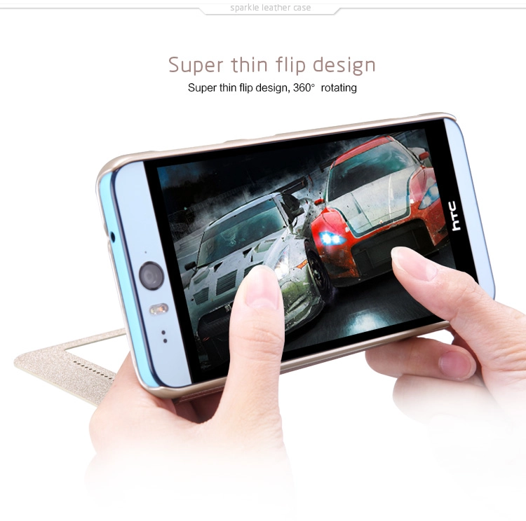 Bao Da HTC Desire Eye ( Hiệu NillKin, Sparkle Leather Case )