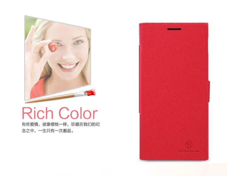 Bao Da NillKin Lenovo K900 Fresh Series Leather Case