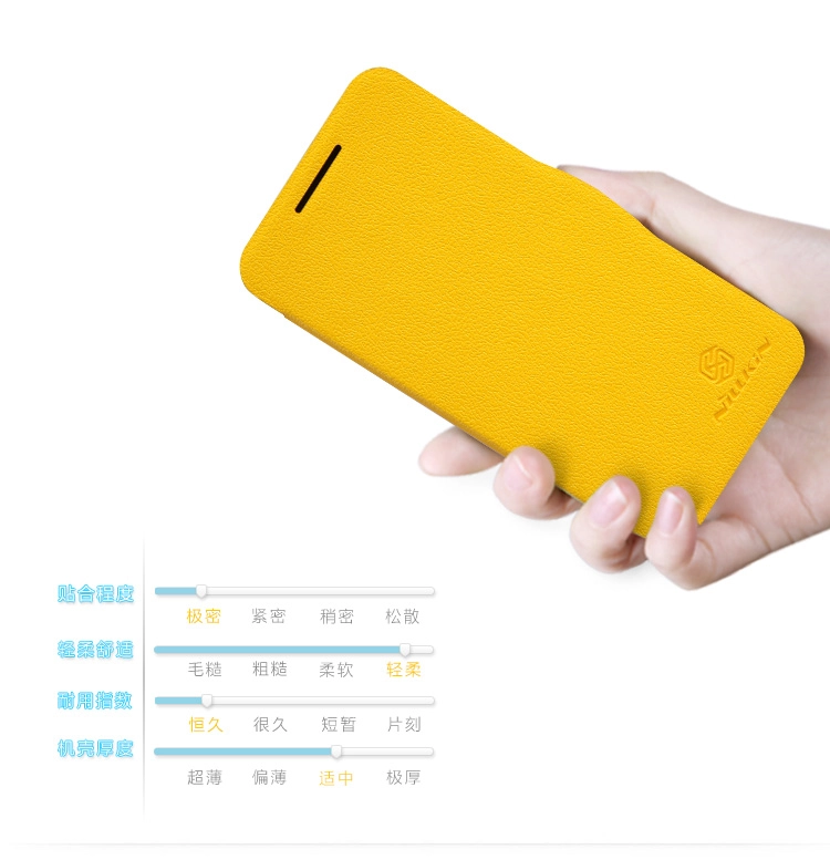 Bao Da HTC Desire 300 ( Hiệu NillKin, Fresh Series Leather Case )