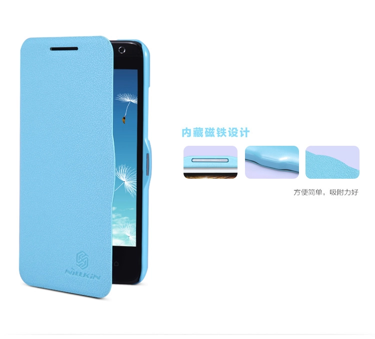 Bao Da HTC Desire 300 ( Hiệu NillKin, Fresh Series Leather Case )