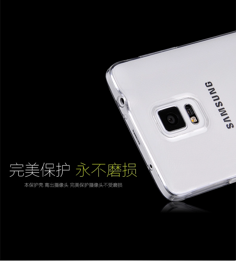 Ốp lưng Samsung Galaxy Note 4/ N910/ Loại silicone siêu mỏng, hiệu HOCO