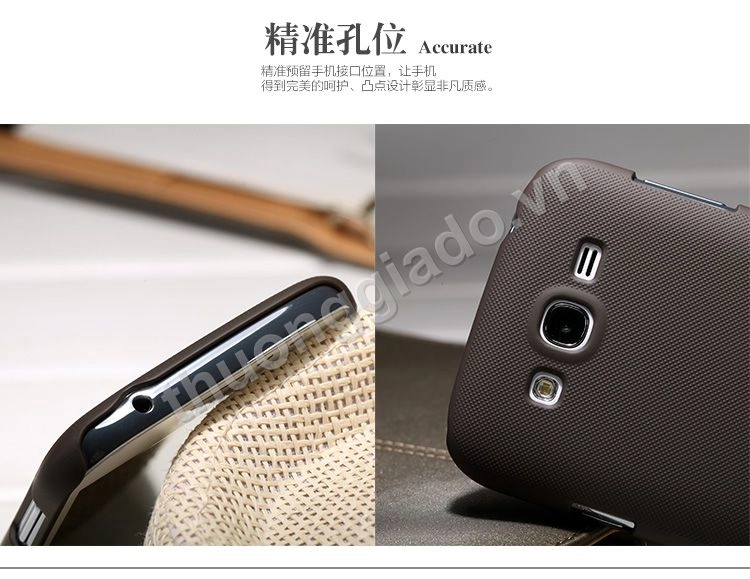 Vỏ ốp lưng sần NillKin cho Samsung Galaxy Grand Duos i9082 (Super Frosted Shiel)