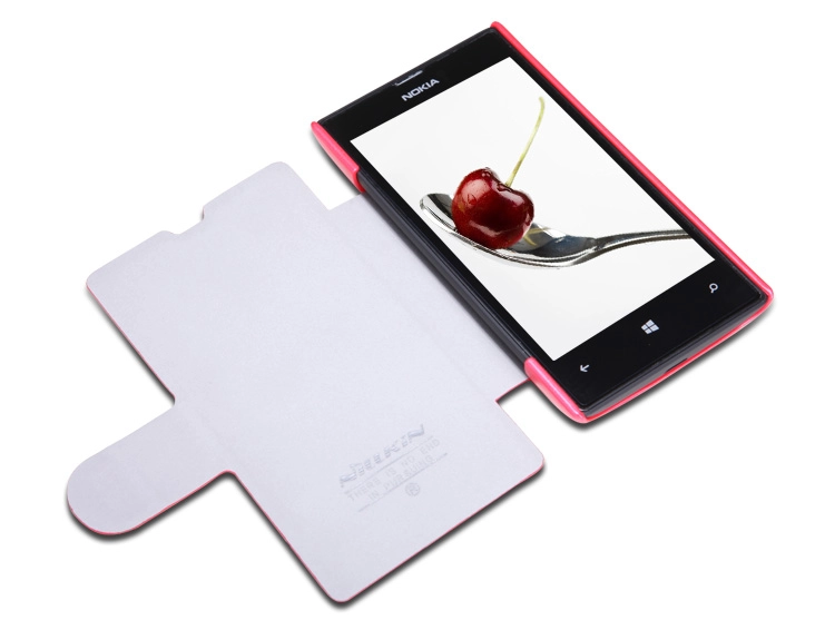 Bao Da NillKin Cho Nokia Lumia 520, lumia 525 Fresh Series Leather Case