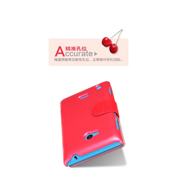 Bao Da NillKin Cho Nokia Lumia 720 Fresh Series Leather Case