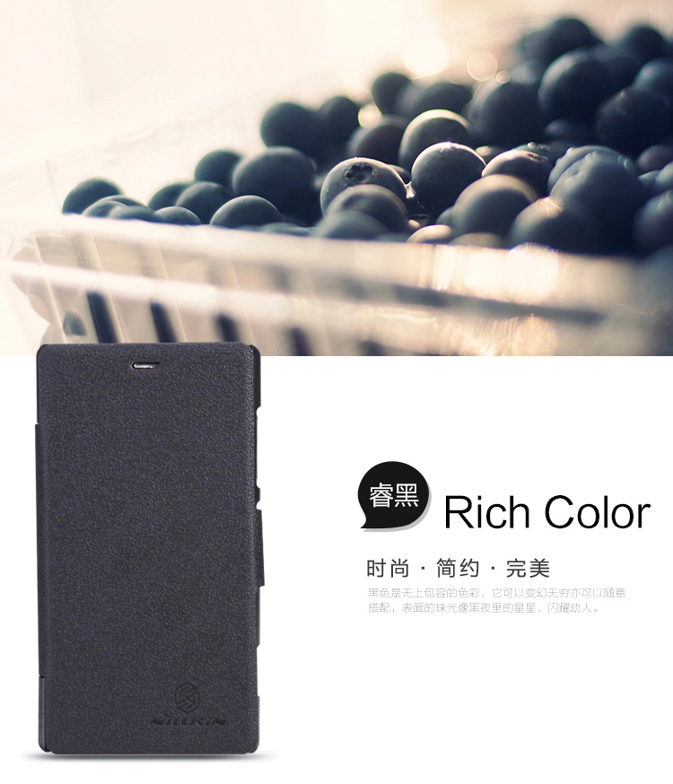Bao Da NillKin Cho Nokia Lumia 720 Fresh Series Leather Case